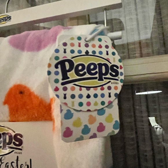 Peeps™️ “Happy Easter!” Plush Throw - Picture 3 of 5